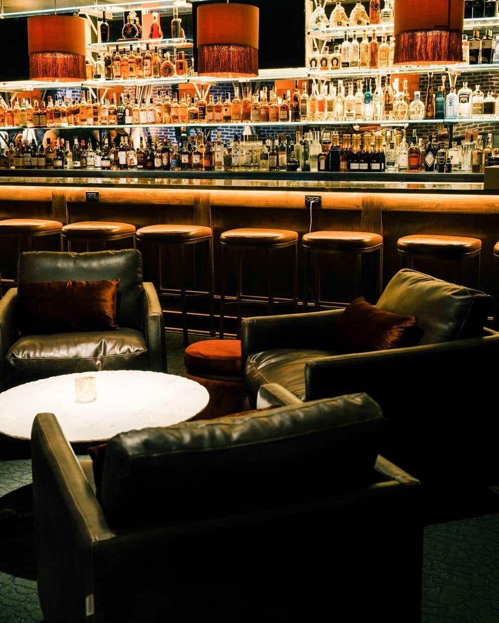 The bar at Caché